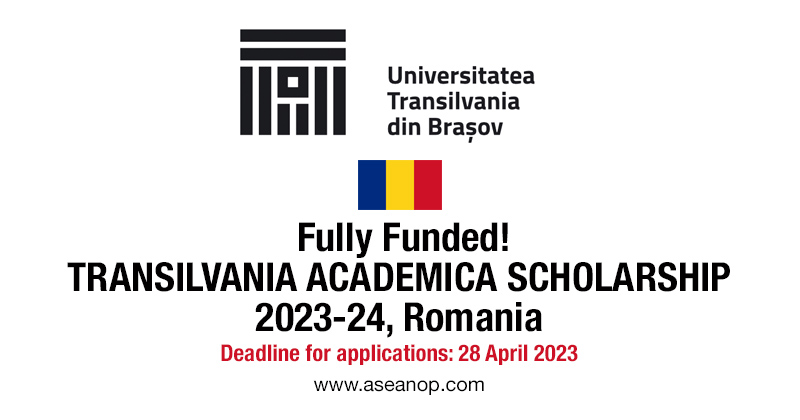 2023 24 transilvania academica scholarship