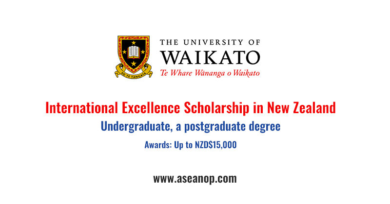International Excellence Scholarship in New Zealand