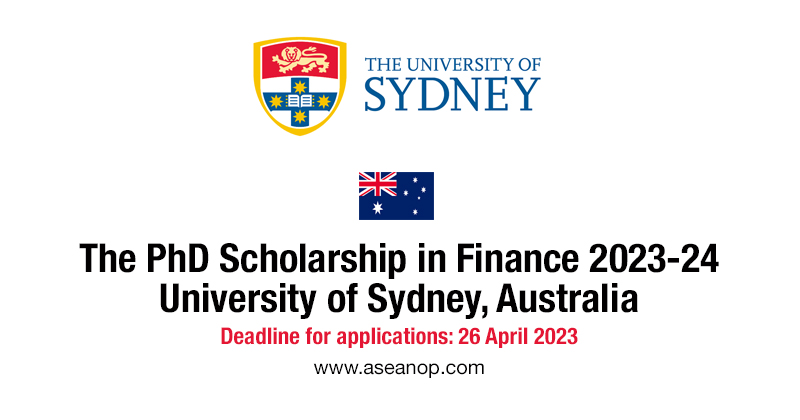 phd scholarship university of sydney